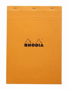 Notepad Rhodia Basics No. 18 A4 - Orange gridded