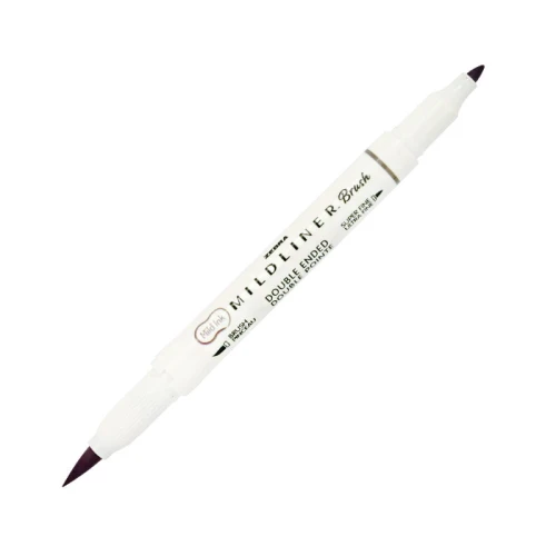 Zebra Mildliner Brush Brown