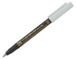 Kuretake ZIG Fudebiyori Metallic Brush Pen - 102 Silver