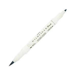Dwustronny pisak Zebra Mildliner BRUSH - Gray