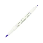 Dwustronny pisak Zebra Mildliner BRUSH - Violet