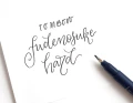 tombow fudenosuke brush pen hard
