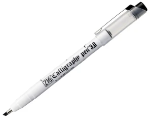 ZIG Calligraphy Pen Oblique Tip 3 mm - czarny