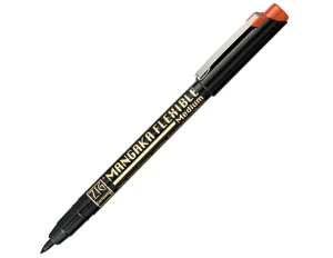 ZIG Mangaka Flexible Brush Pen - Medium - Sepia