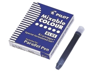 Naboje do pióra Pilot Parallel - Niebieskie - 6 szt.