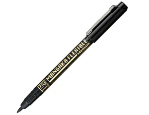 ZIG Mangaka Flexible Brush Pen - Medium - Black